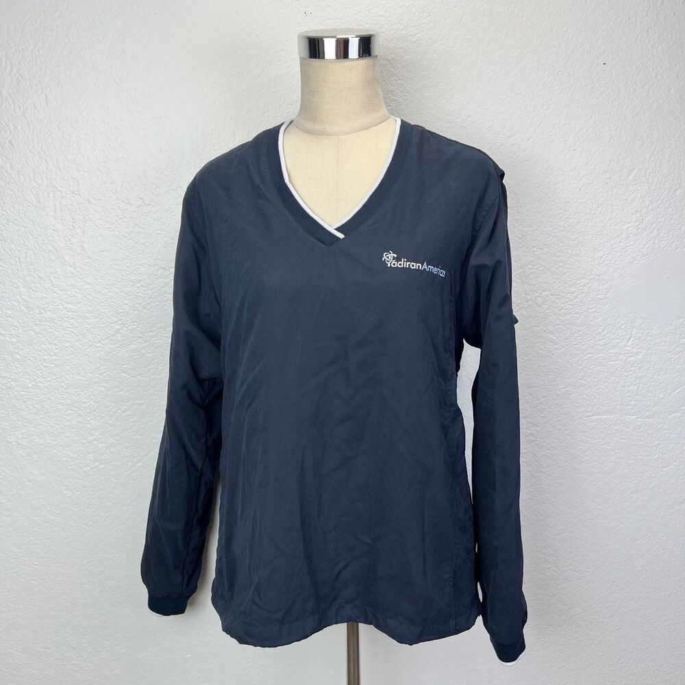 Charles River Apparel For Her Women Navy Pullover Jacket Size M